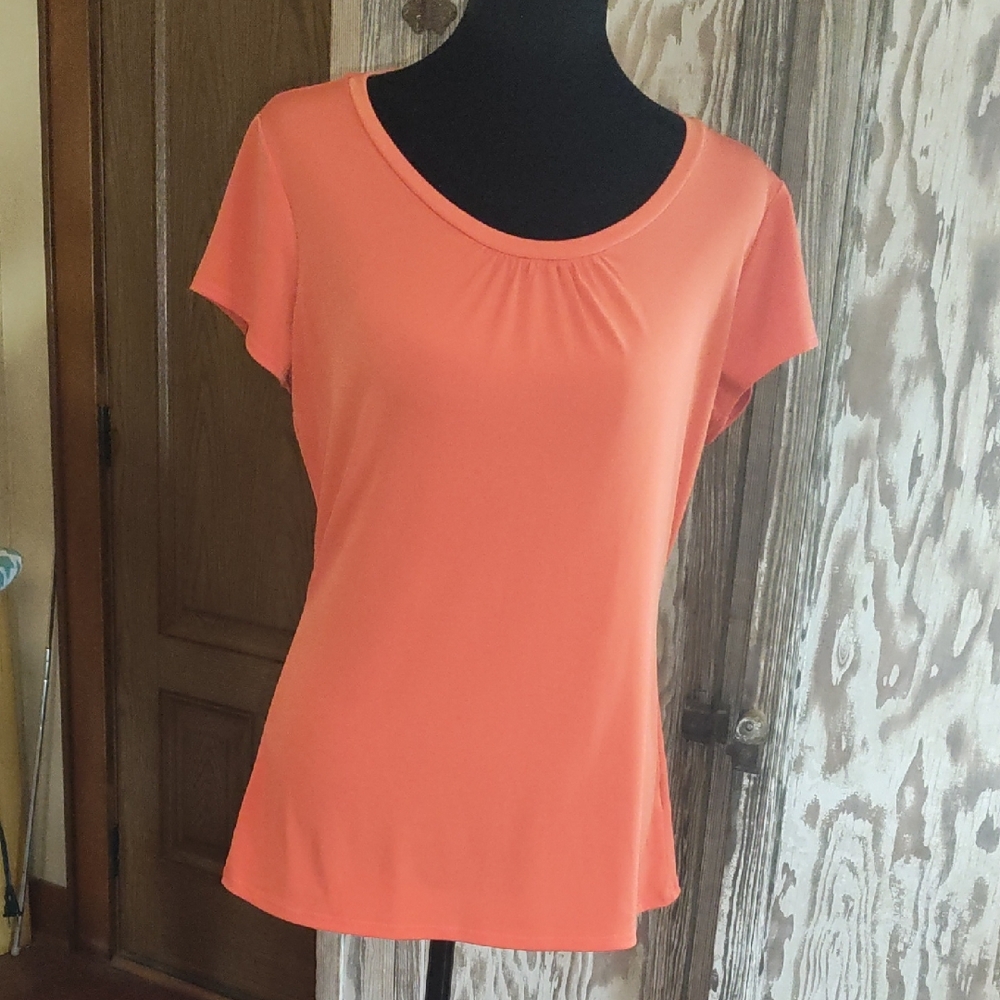 Worthington Coral Short Sleeve Top